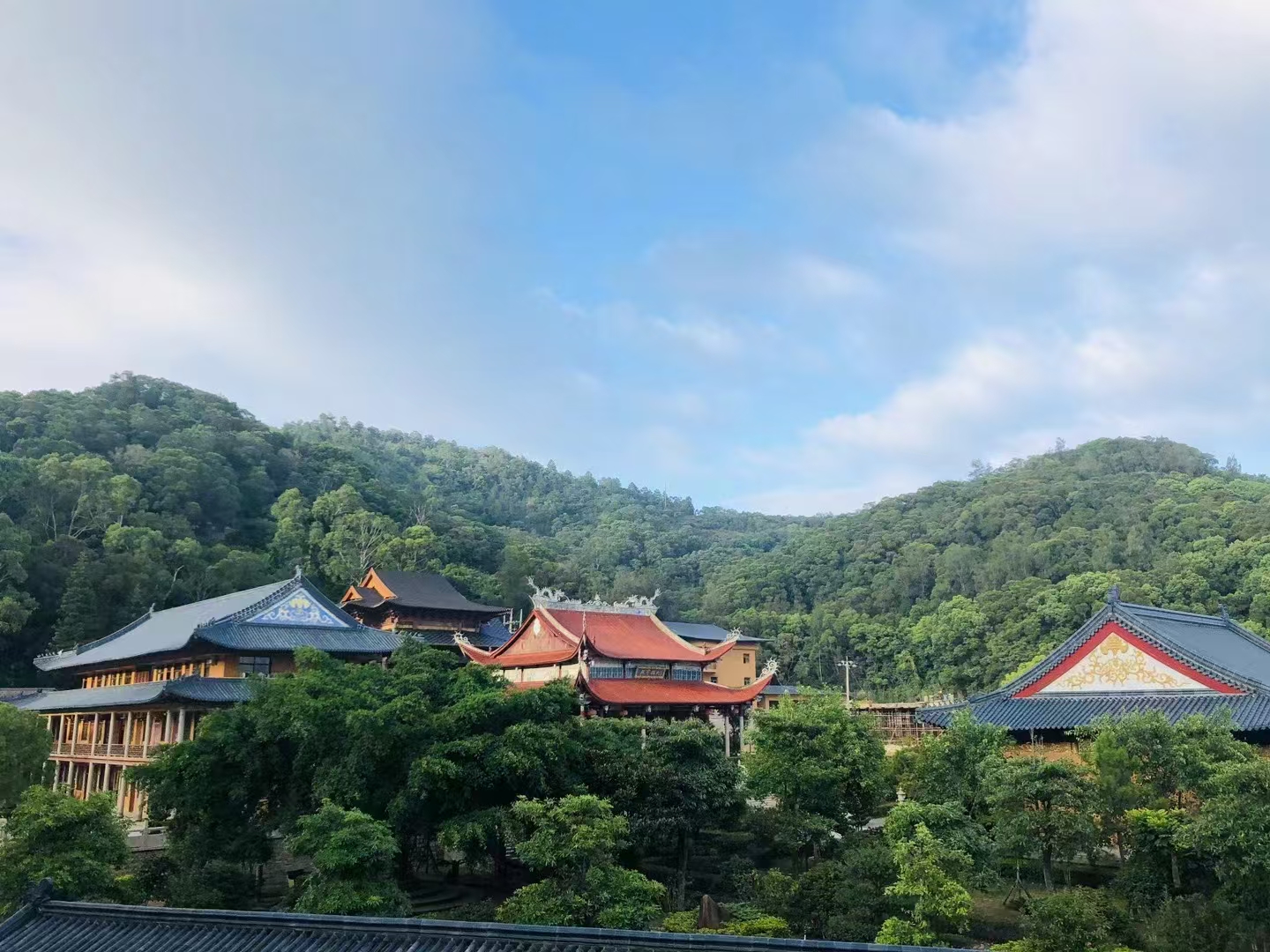 棋山禅寺风光